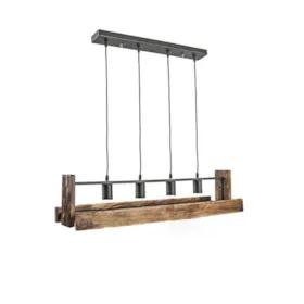 چراغ آویز مدل چوبی کد 101D